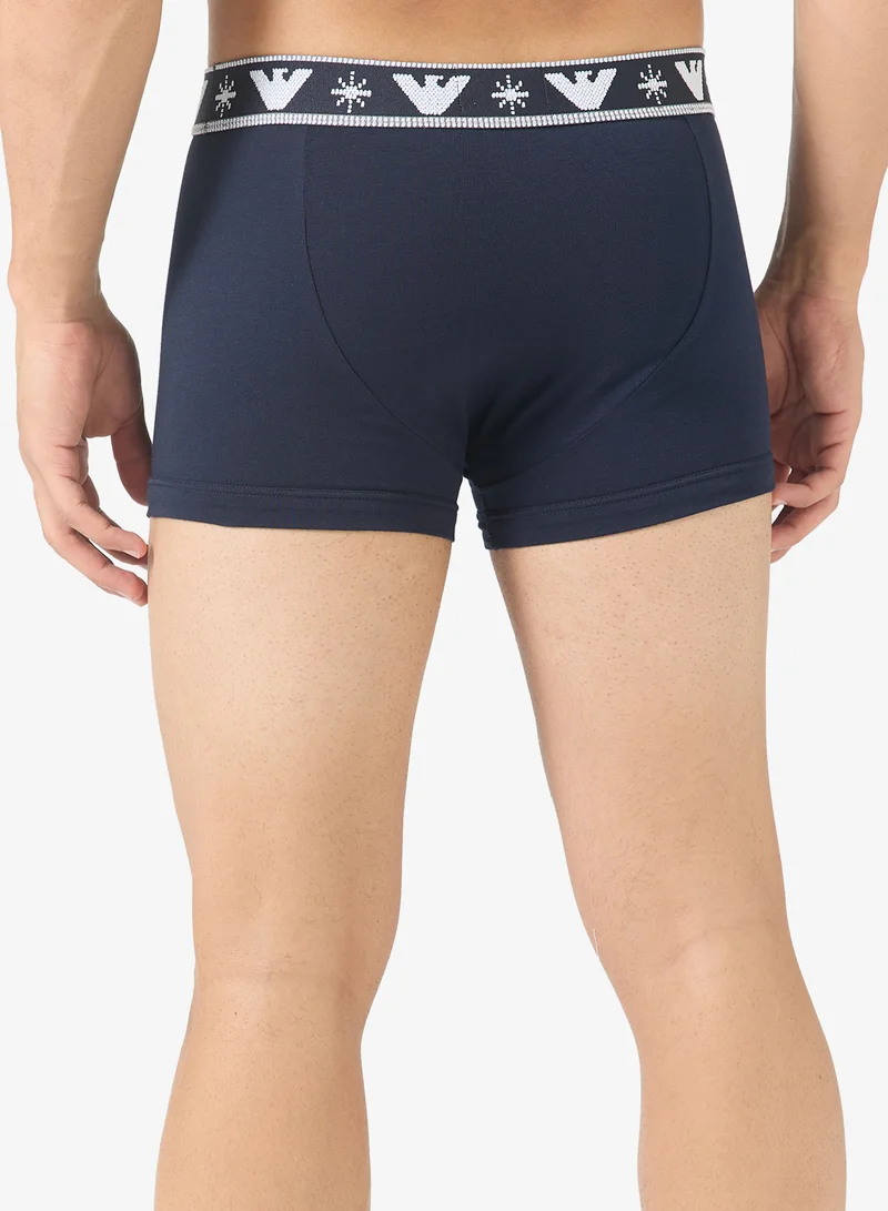 EMPORIO ARMANI  2 Pack Of Logo Boxers for Men | Best Price UAE