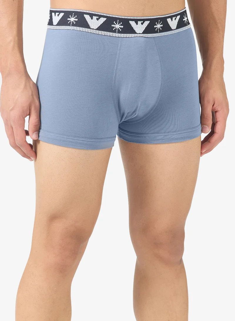 EMPORIO ARMANI  2 Pack Of Logo Boxers for Men | Best Price UAE