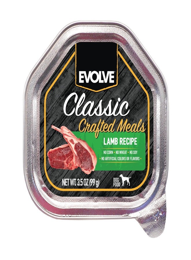 Evolve Classic Crafted Meals Lamb Recipe Wet Dog Food | 3.5 oz - 15 Pack - Image 1