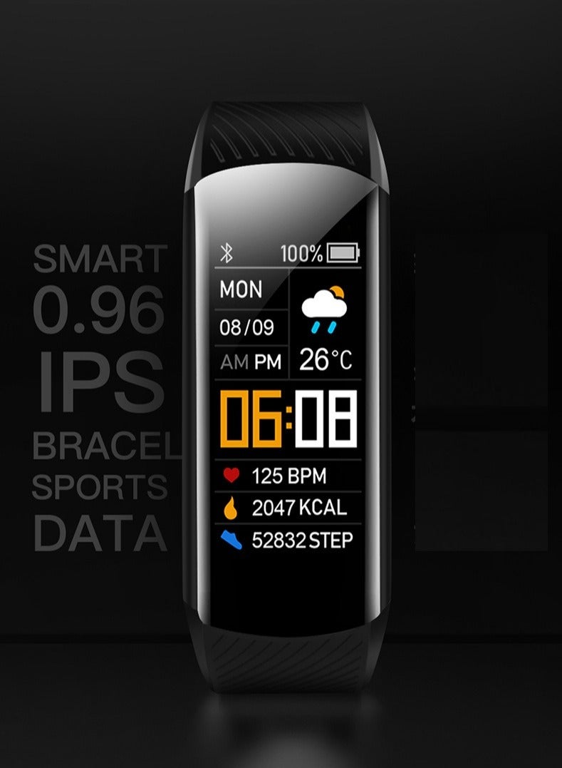 Gasin Smart Health Monitoring Bracelet Heart Rate Blood Pressure Blood Oxygen Monitor  - Image 1