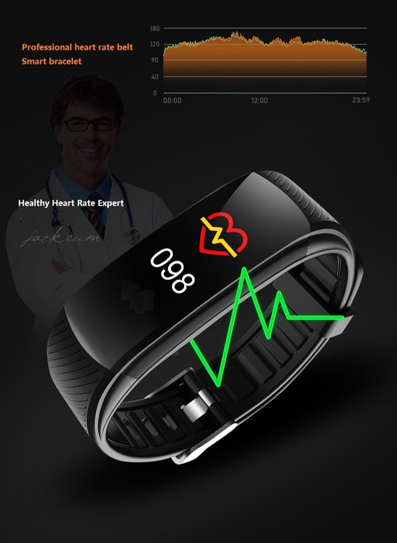 Gasin Smart Health Monitoring Bracelet Heart Rate Blood Pressure Blood Oxygen Monitor  - Image 2