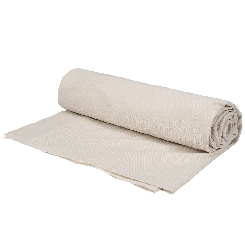 PINGEUI 59x157 Inch4 Yards Nature Linen Needlework Fabric Plain Fabric Cloth Large Size Linen Cloth for Embroidery Tablecloth Home Decorations Crafts