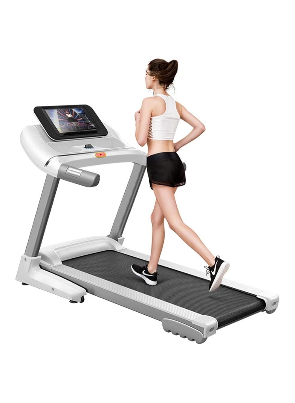 Generic Fitness Automatic Treadmill - Foldable Motorized Walking ...