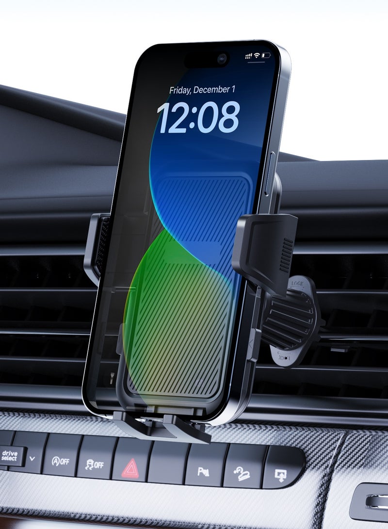 PRIMEEIGHT Phone Car Holder air vent Phone Mount Strong Case Friendly - Image 1