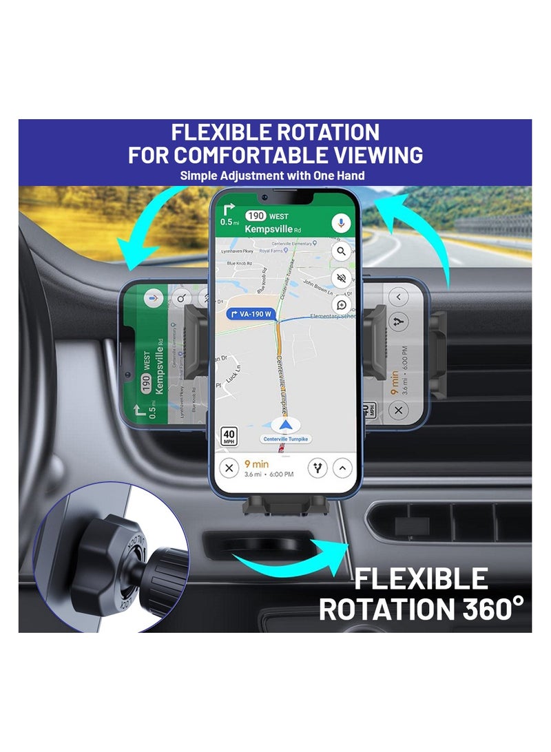 PRIMEEIGHT Phone Car Holder air vent Phone Mount Strong Case Friendly - Image 4