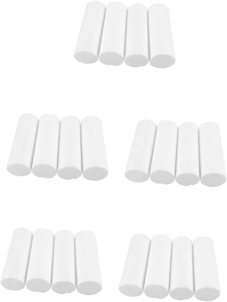 6pcs White Foam Cylinders Polystyrene Rods for Floral Arrangements Arts Crafts Modeling Supplies - Image 1