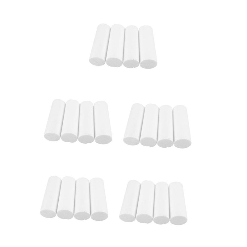 6pcs White Foam Cylinders Polystyrene Rods for Floral Arrangements Arts Crafts Modeling Supplies - Image 2