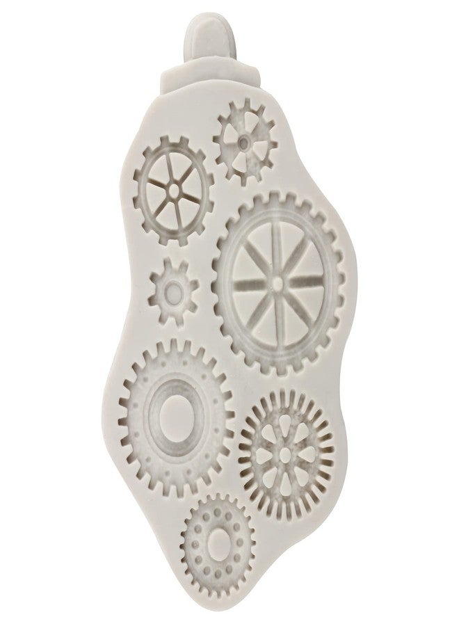 MINFEIDMS Steampunk Gear Fondant Mold Gears Silicone Molds For Cake Decorating Cupcake Topper Candy Chocolate Gum Paste Polymer Clay - Image 3