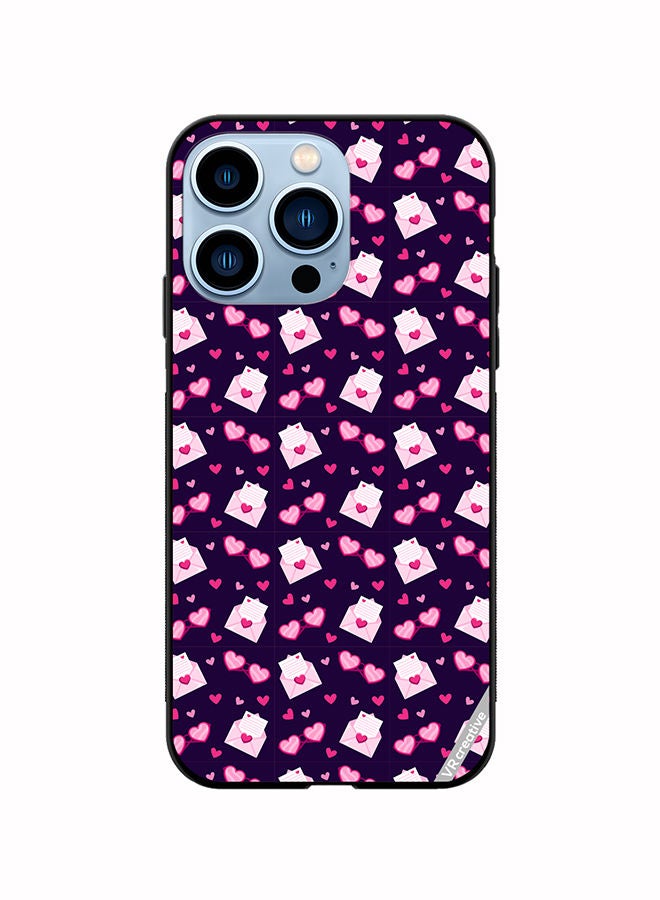 VR CREATIVE Protective Case Cover For Apple iPhone 14 Pro Max Love Pattern Design Multicolour - Image 1