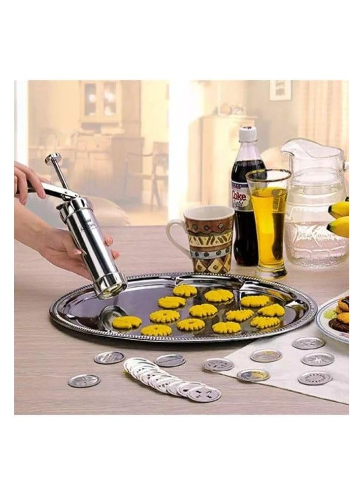 Petitfour Manual Cake Decorating Tool with Multi Shape Mold - Image 2