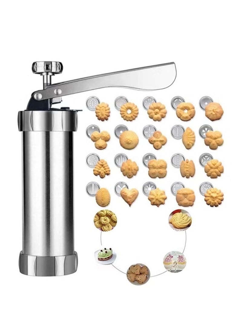 Petitfour Manual Cake Decorating Tool with Multi Shape Mold - Image 3