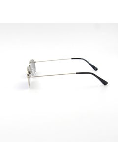 MADEYES Men's UV Protection Sunglasses EE23M241-5 - Silver/Black  - Image 3