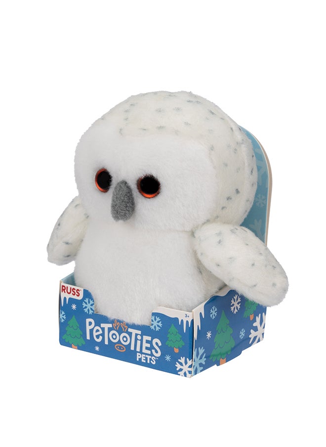 RUSS PetootiesFrostyFriends4Inch-SnowyOwl  - Image 1