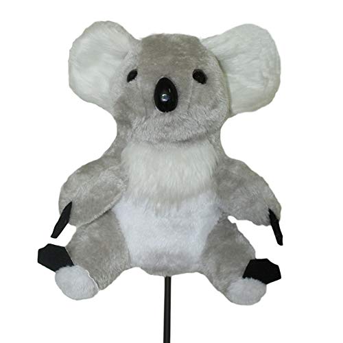 Scott Edward Koala Golf Club Cover Fit Well for Driver Wood Golf Club, Funny Cute Animal Design Soft Functional Golf Headcover Stylish Protection for Your Clubs for Men and Women - Image 1