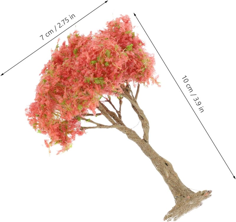 Miniature Trees Model for Diorama and Railway Layouts Realistic Artificial Scenery Trees Durable for Fairy Garden and Sand Table Decoration - Image 2