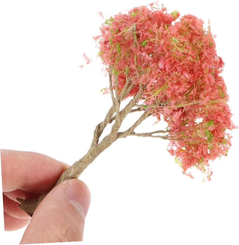 Miniature Trees Model for Diorama and Railway Layouts Realistic Artificial Scenery Trees Durable for Fairy Garden and Sand Table Decoration - Image 4