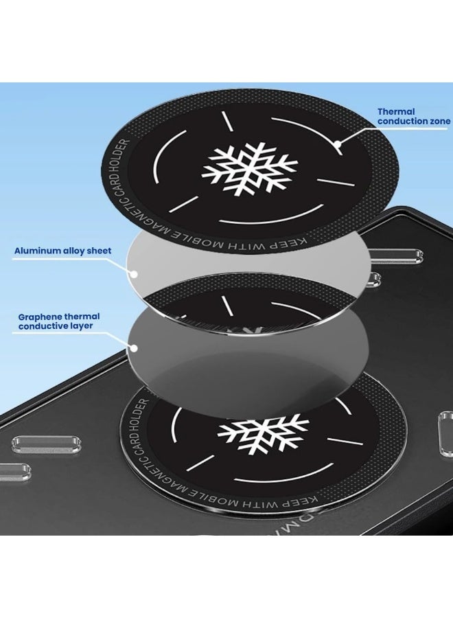 general Case Compatible with ZTE Nubia RedMagic 10 Air 2025, Transparent TPU Graphene Heat Dissipation Protective Cover with Ventilation Holes - Image 4