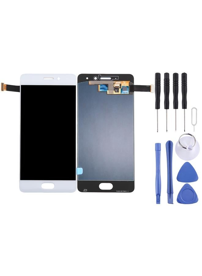 erorex Replacement Original LCD Screen For Meizu Pro 7 with Digitizer Full Assembly White - Image 1