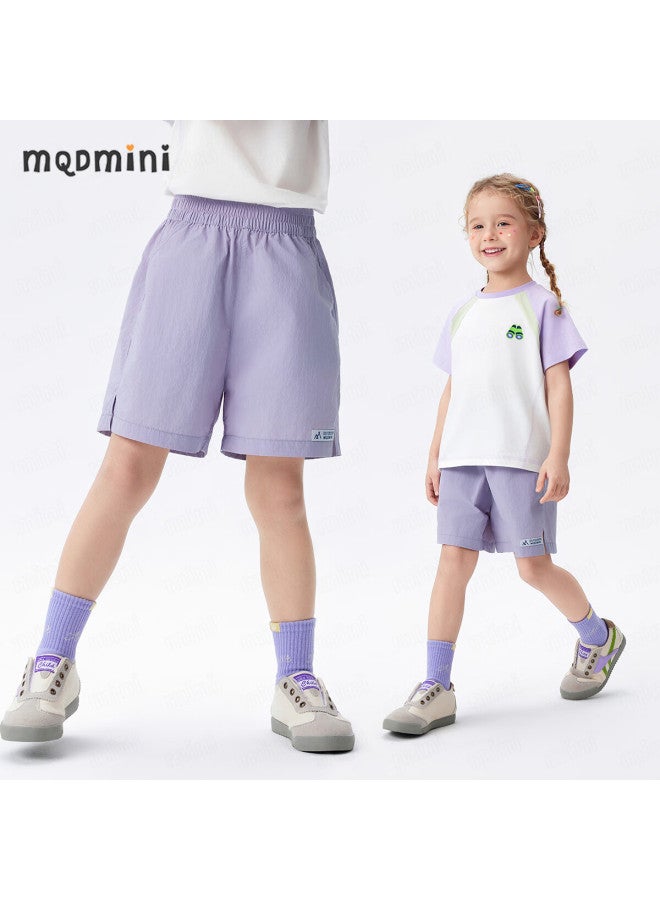 Mqdmini Children'S Quick-Dry Shorts, Boys And Girls Sports Casual Shorts, Versatile Shorts For Young Kids, Lightweight Summer Shorts - Image 2
