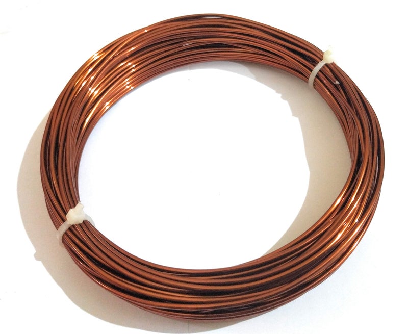 GREENARTZ Anodized Aluminium 2mm Thick 33 Feet Wire for Bonsai Craft Plant Support Gardening Electrical use - Image 4