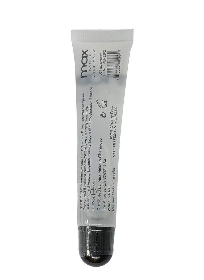 Cherimoya (6Pack) Max Makeup Lip Polish Honey Clear Gloss  - Image 3