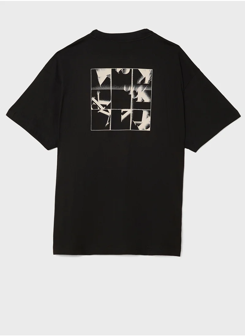 Calvin Klein Jeans Logo Crew Neck T-Shirt