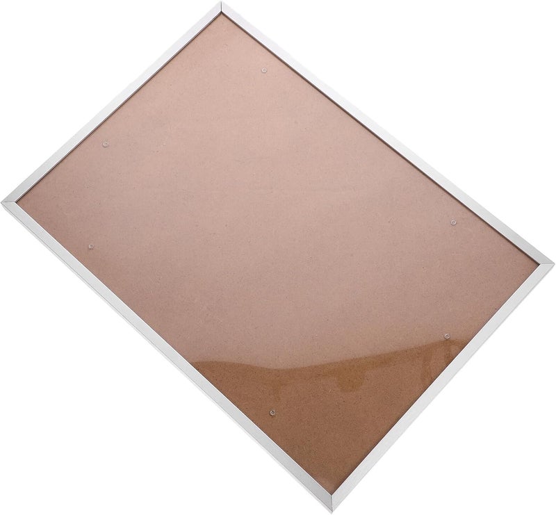 Aluminum Alloy Picture Frame Wall Mounting Poster Frame Narrow Edge for Home Décor A3 Size 29.7×42cm Silver Arctic - Image 1