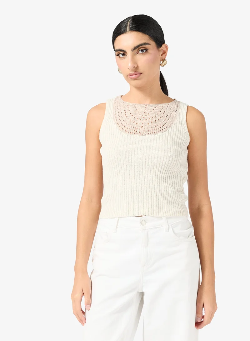 ايلا بلوزة محبوكة