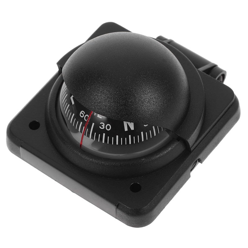 NUOBESTY Adjustable Car Dashboard Compass for Marine and Vehicle Navigation - Image 2