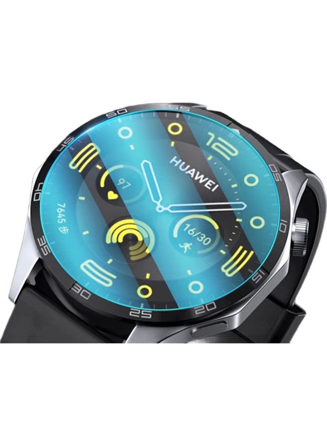 Stiger [3 قطع متميزة] واقي شاشة زجاجي مقسى لهاتف هواوي GT4، فيلم حماية ساعة GT4، تغطية كاملة للشاشة، فيلم حماية HD مضاد للبصمات، وجه ساعة 41 مم - Image 1