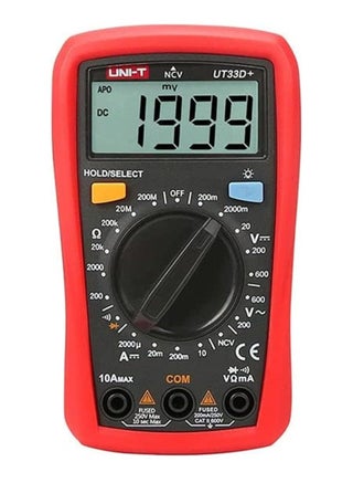 Ut33D+ Digital Multimeter Auto Range Palm Size Ac Dc Voltmeter Ammeter Resistance Capatitance Tester - pzsku/Z721D0B9D9C8631E84DD4Z/45/1751115816/c35a31c4-89e3-491e-8628-25b8540d1f68