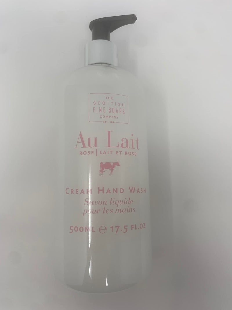 Scottish Fine Soaps The Scottish Fine Soaps Company Au Lait Rose Hand Wash 17.5 FL OZ - Image 2