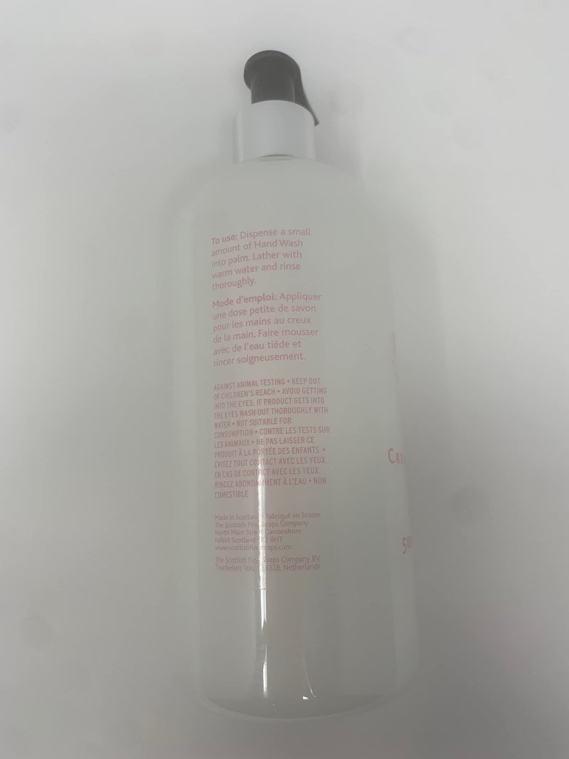 Scottish Fine Soaps The Scottish Fine Soaps Company Au Lait Rose Hand Wash 17.5 FL OZ - Image 3
