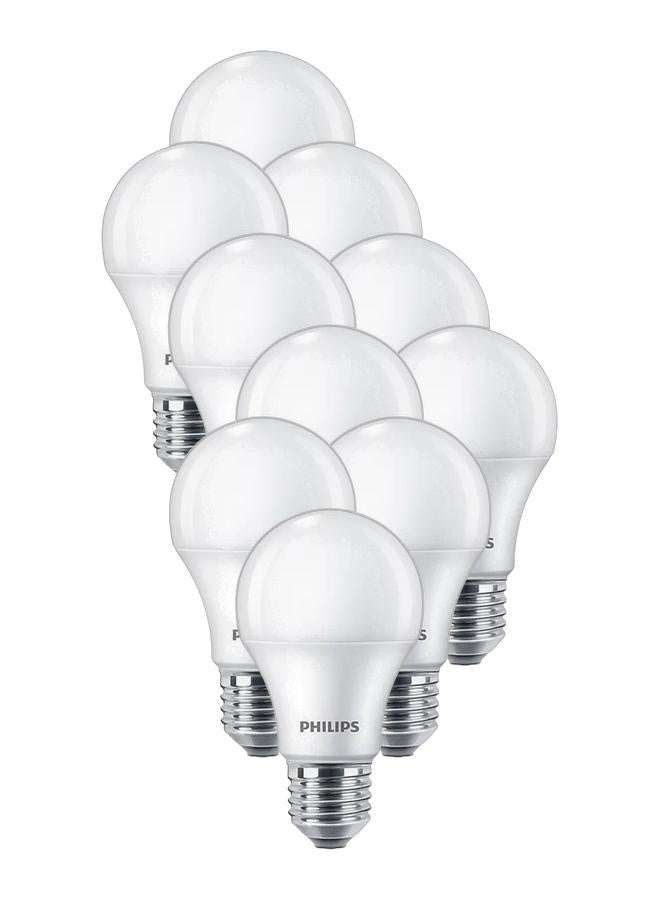 Philips LED Bulb 11W E27 3000K 230V, Warm White (Pack of 10)  - Image 1