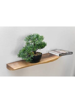 Home Gallery Rectangle Wooden Floating Shelf 70x20 cm  - Image 1