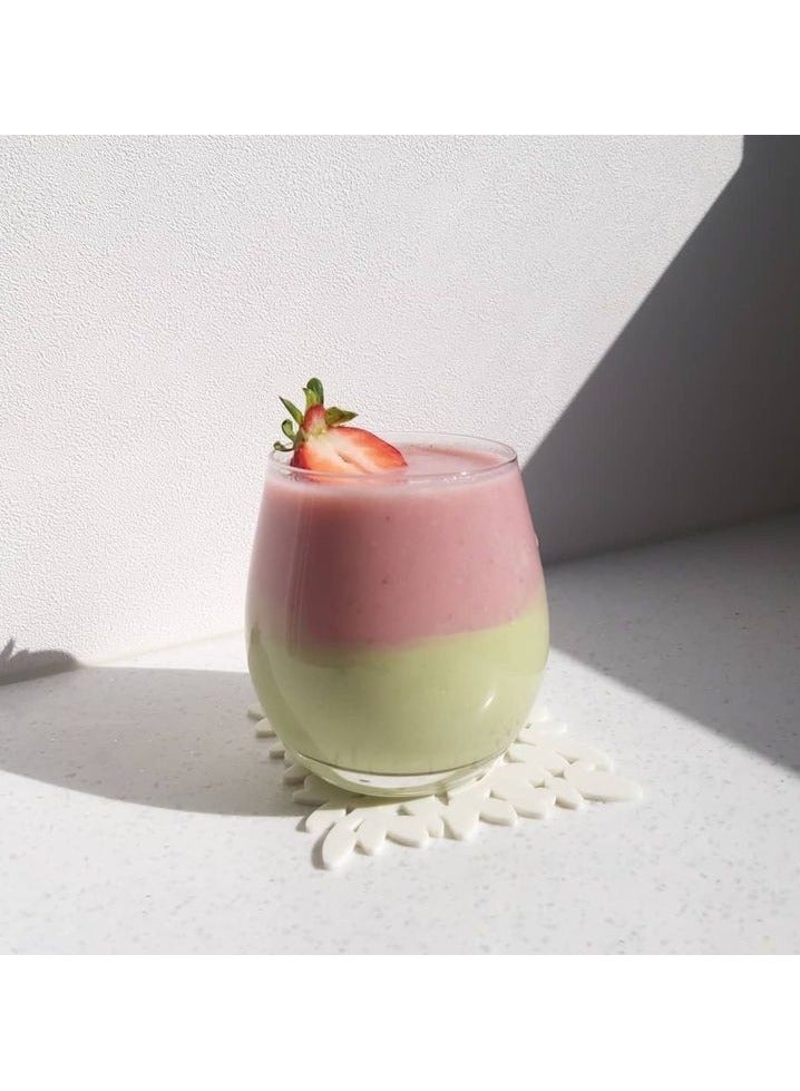 Nevada Turkish Cup Set - 6 Pieces - Clear Glass - Suitable for Juice and Water - Image 2