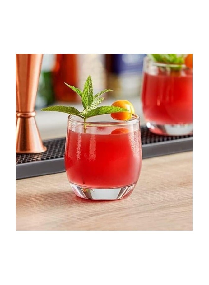 Nevada Turkish Cup Set - 6 Pieces - Clear Glass - Suitable for Juice and Water - Image 4