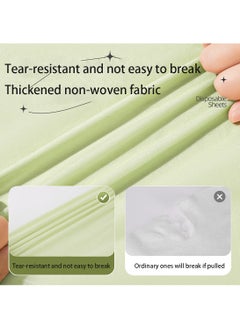 ToolHouse 4 Pcs Travel Disposable Bed Sheet and Pillowcase Set Portable Disposable Bedding Set with 1 Quilt Cover 1 Sheet and 2 Pillowcase Suitable for Travel Spa Business Trip Hotel  - Image 2