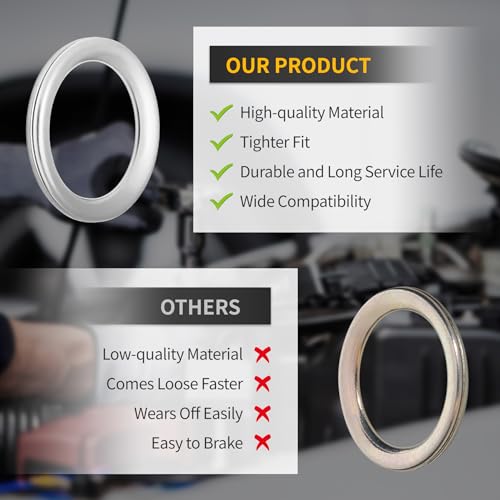 luxlead 20 PCS Transmission Drain Plug Gaskets Oil Crush Washer Seal Rings Compatible with Toyota Lexus 4Runner Sequoia Tacoma Tundra Lexus GS450H, IS250/350, LS430, LS460, Replaces 35178-30010 - Image 4