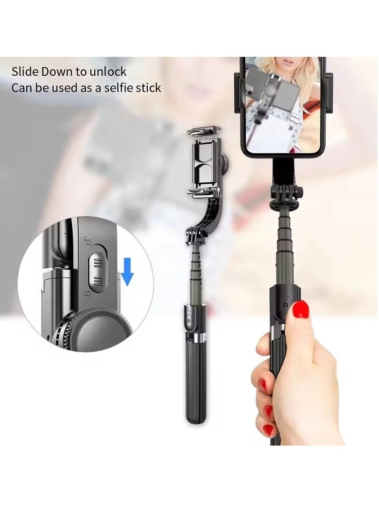 L08 One Axis Gimbal Stabilizer Smart Rotating Vlog Photo Selfie Stick Tripod for Smartphone - Image 5