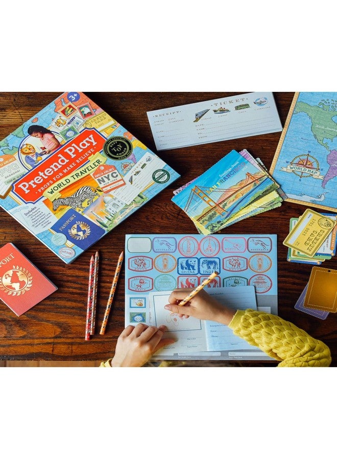 eeboo eeBoo: World Traveler Pretend and Role Play Set, Make