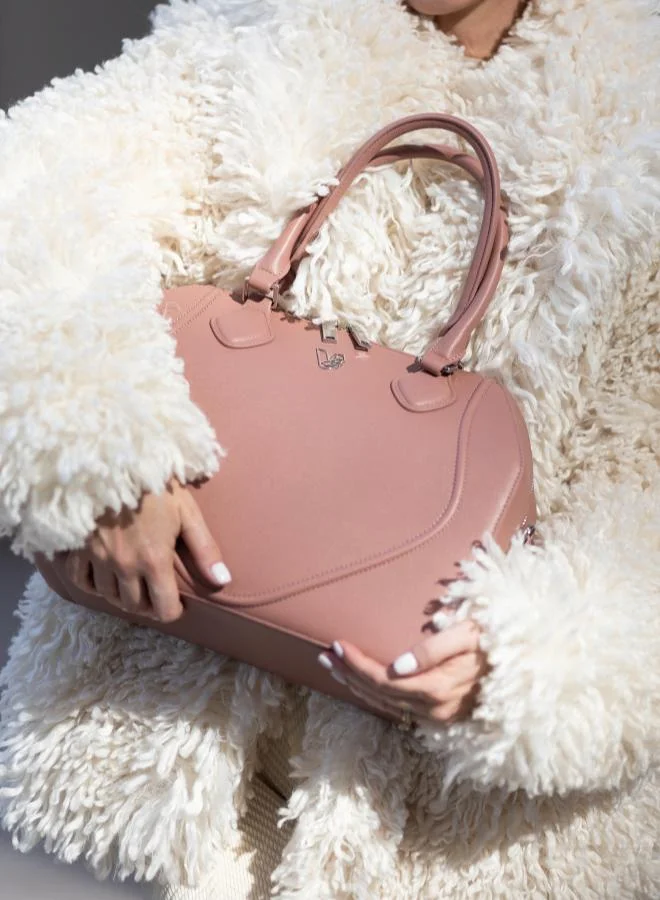 Veganologie Gemma Tote Bag in Pink Made from 17 Recycled Bottles
