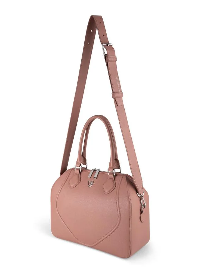 Veganologie Gemma Tote Bag in Pink Made from 17 Recycled Bottles