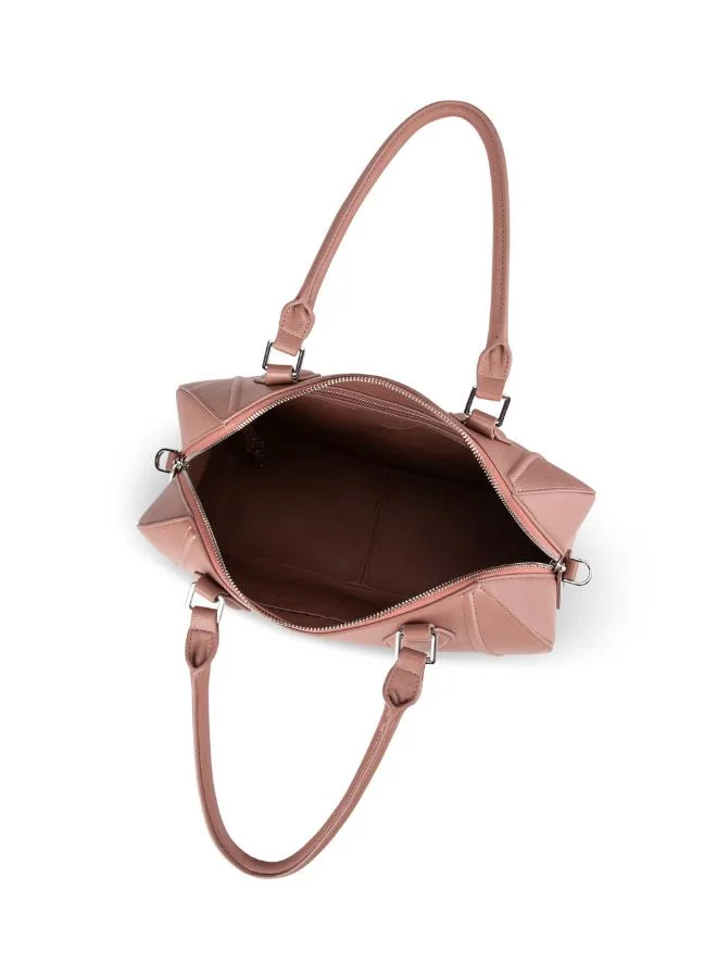 Veganologie Gemma Tote Bag in Pink Made from 17 Recycled Bottles