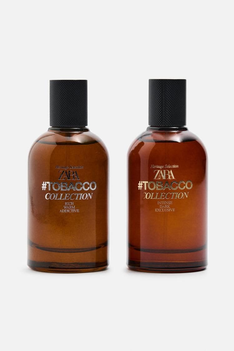 Zara Menâ€™s TOBACCO COLLECTION Rich/Warm/Addictive/Intense/Dark/Exclusive 2X Eau De Toilette 3.4 fl.oz. each - Image 2