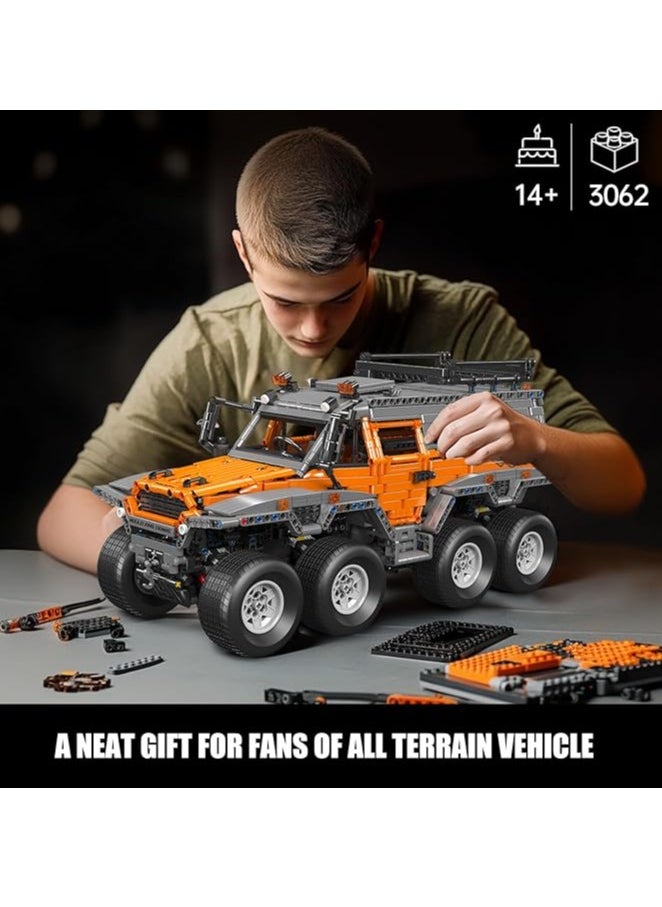 mould king - 13088 Off-Road Pickup Truck Building Kits, MOC Shaman 8x8 ATV Car Sets Model with Motors/APP Remote Control, Gifts for Kids Age 14+/Adult Enthusiasts (3062 Pieces) - Image 1