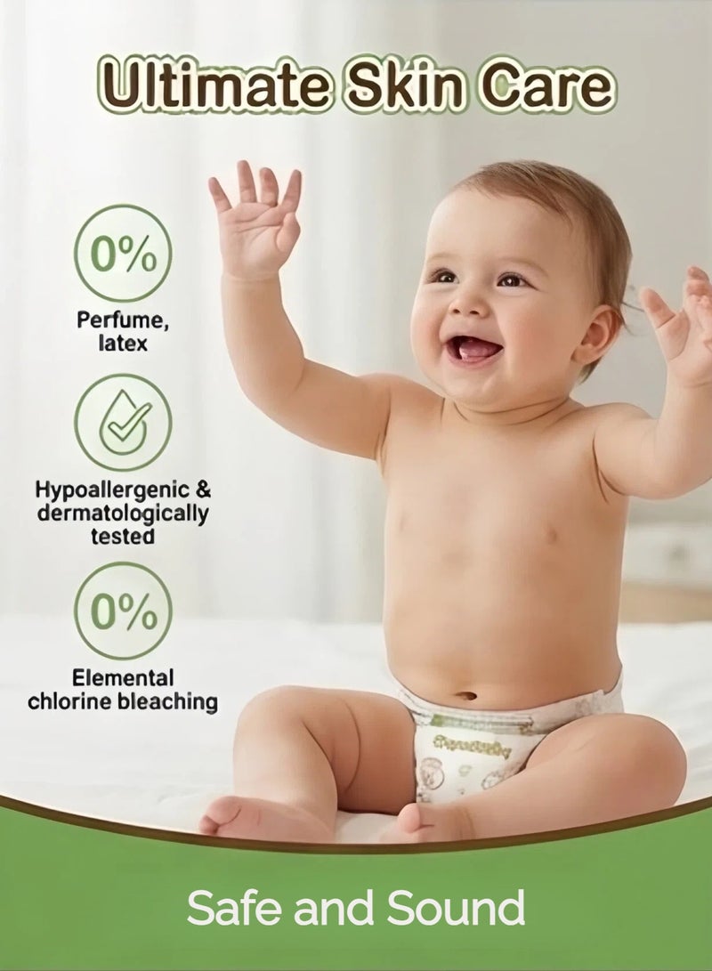 Chocobaby Premium Quality Baby Culotte Pants Diapers, Size XXL (16-26 kg), 40 Count | Ultra-Breathable and Soft with Super Absorption - Image 5