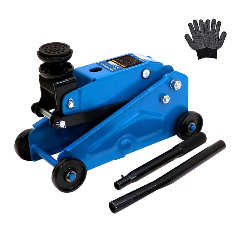 GAOLLY Mini Hydraulic Jack 2.5 Ton (5500lbs)/Floor Jack with Heightening Gasket,Lifting Range 4.13"-17" - Image 1