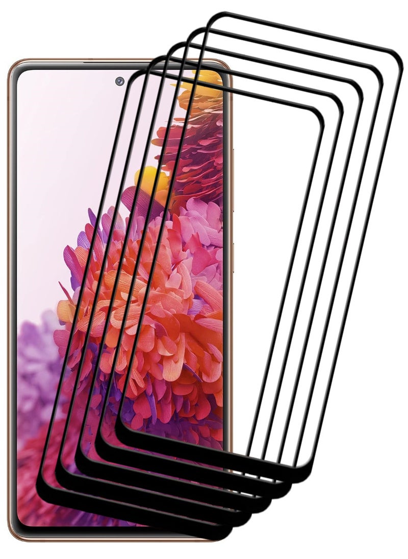 ACLIX 5 Pieces Antistatic ESD Dustproof Premium Quality High Definition Tempered Glass Screen Protector Designed For Samsung Galaxy S20 FE - Image 1