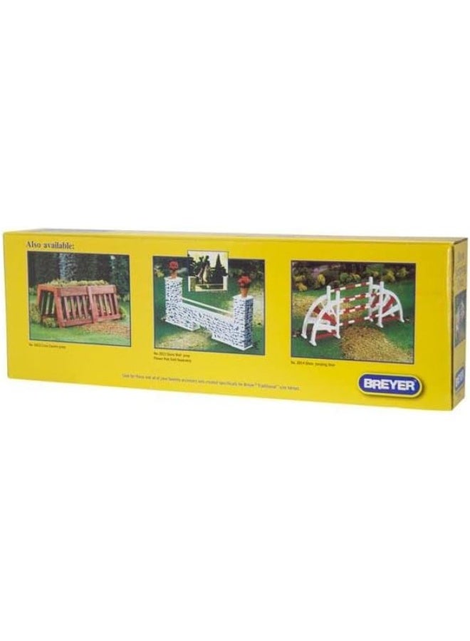 Breyer Breyer Show Jumping Oxer Jump - Red and White - Image 3